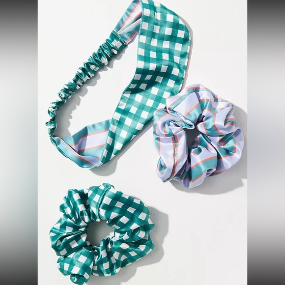 ANTHROPOLOGIE Printed
Headband And Scrunchie Set NWT - Picture 1 of 6